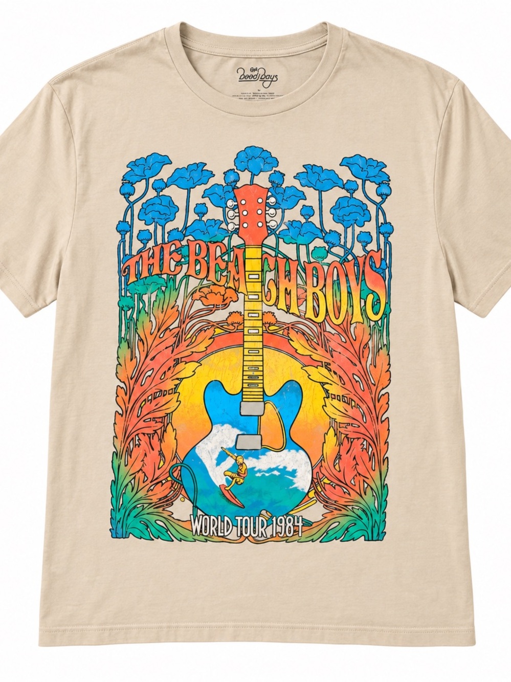 Beach Boys World Tour 1967 World Tour Graphic Tee. Size L